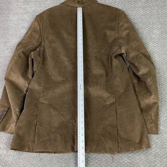 NWOT Old Navy Corduroy Blazer Sport Coat Men's Large Brown 42R - Picture 13 of 14